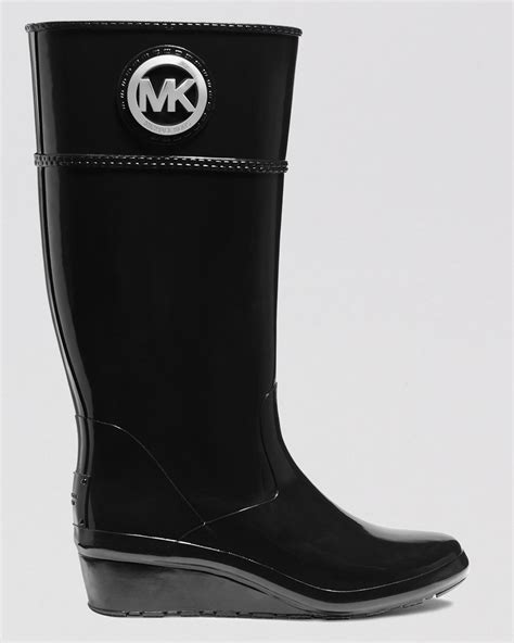 amazon michael kors rain boots|michael kors wedge rain boots.